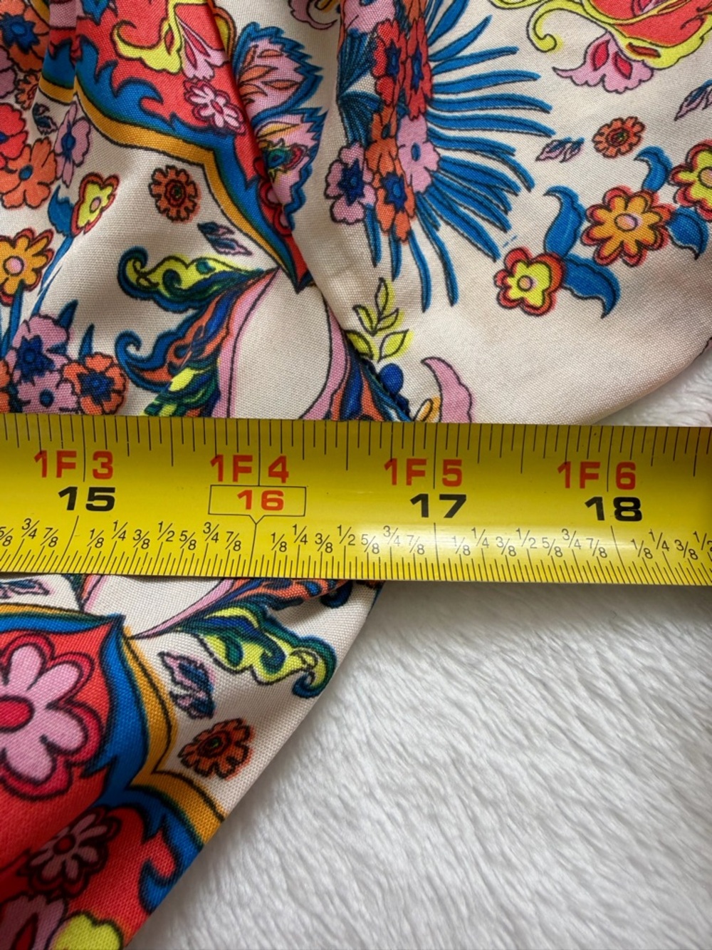 EUC Boemo Anthropologie Bell Sleeve Boho Kimono Maxi Dress Cream Multi Floral - Picture 11 of 12